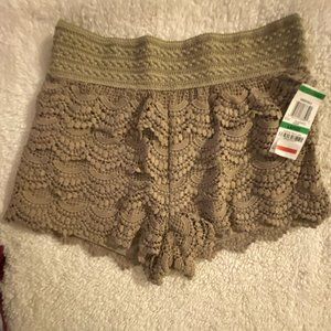 Jessica Simpson- NWT Crochet Shorts